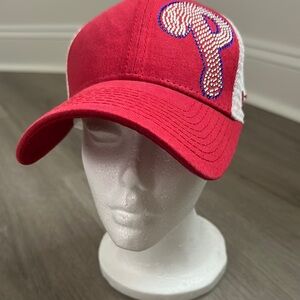 47 Brand Red and White Women's Hat